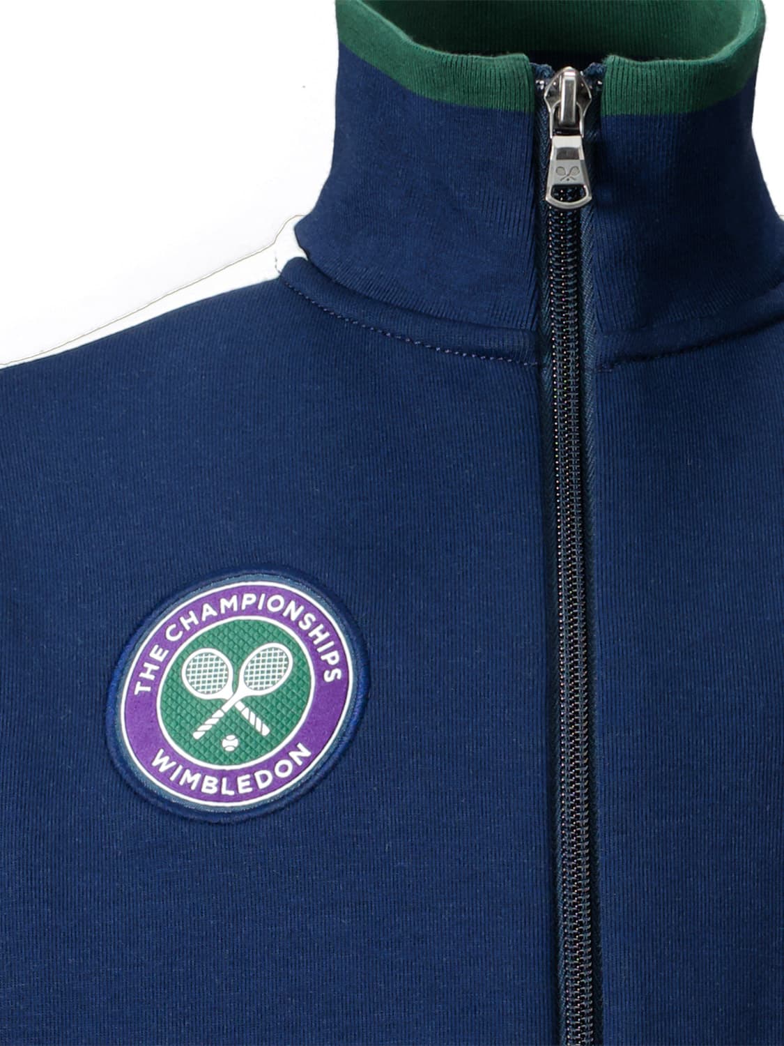 Polo Ralph Lauren Kids Sweat Jacket Wimbledon Collection Blue in Blue 6504277227-6.jpg | NICKIS.com