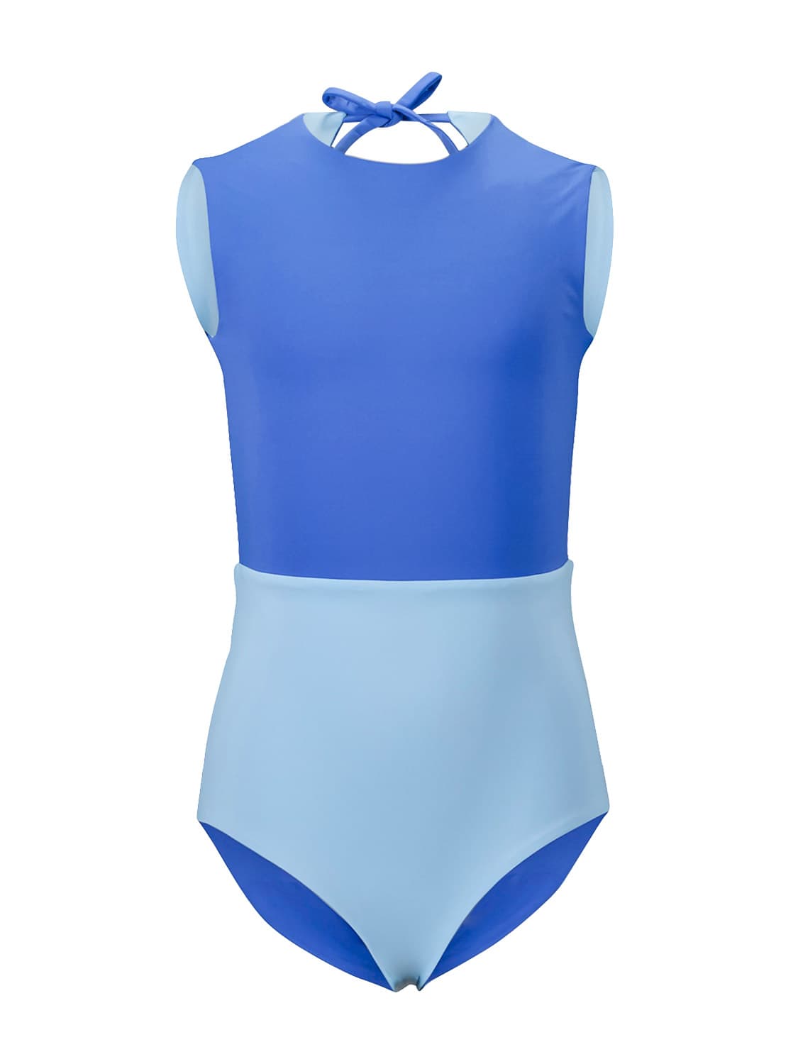 MYMARINI Kids swimsuit Outfit Mini Uv 50+ Blue in Blue 6504287435-5.jpg | NICKIS.com