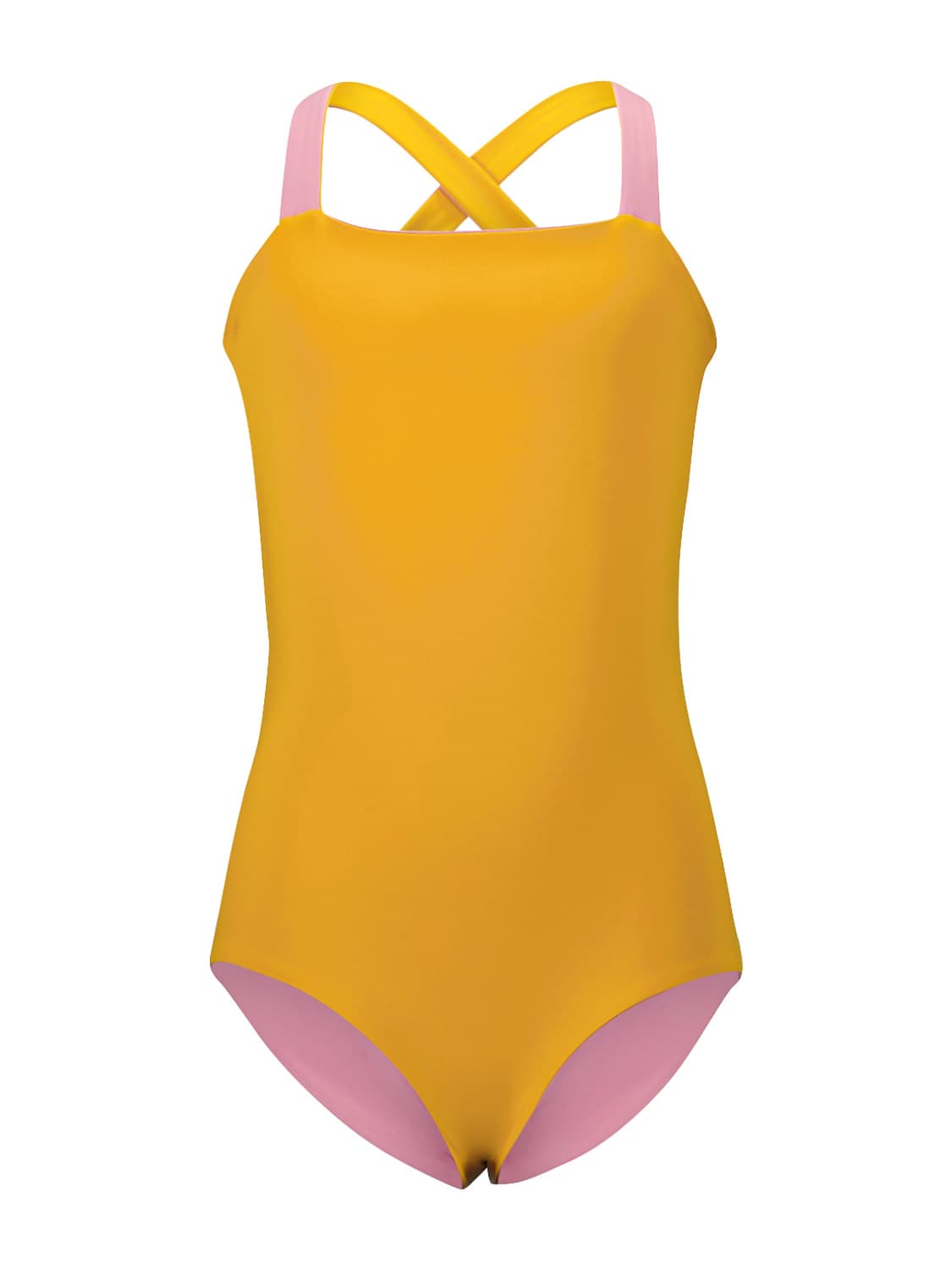 MYMARINI Kids swimsuit Easybody Mini Uv 50+ Yellow in Yellow 6504479594-5.jpg | NICKIS.com