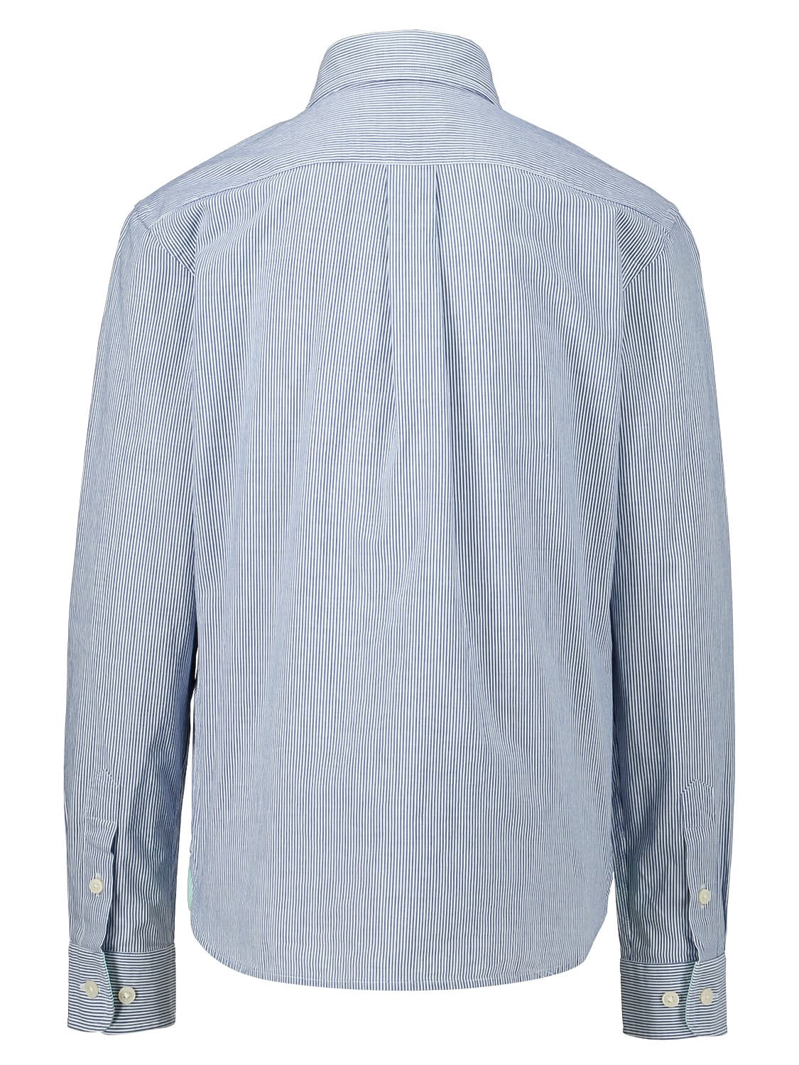 Hackett London Kids shirt Essential Stripe Blue in Blue 6504936916-4.jpg | NICKIS.com