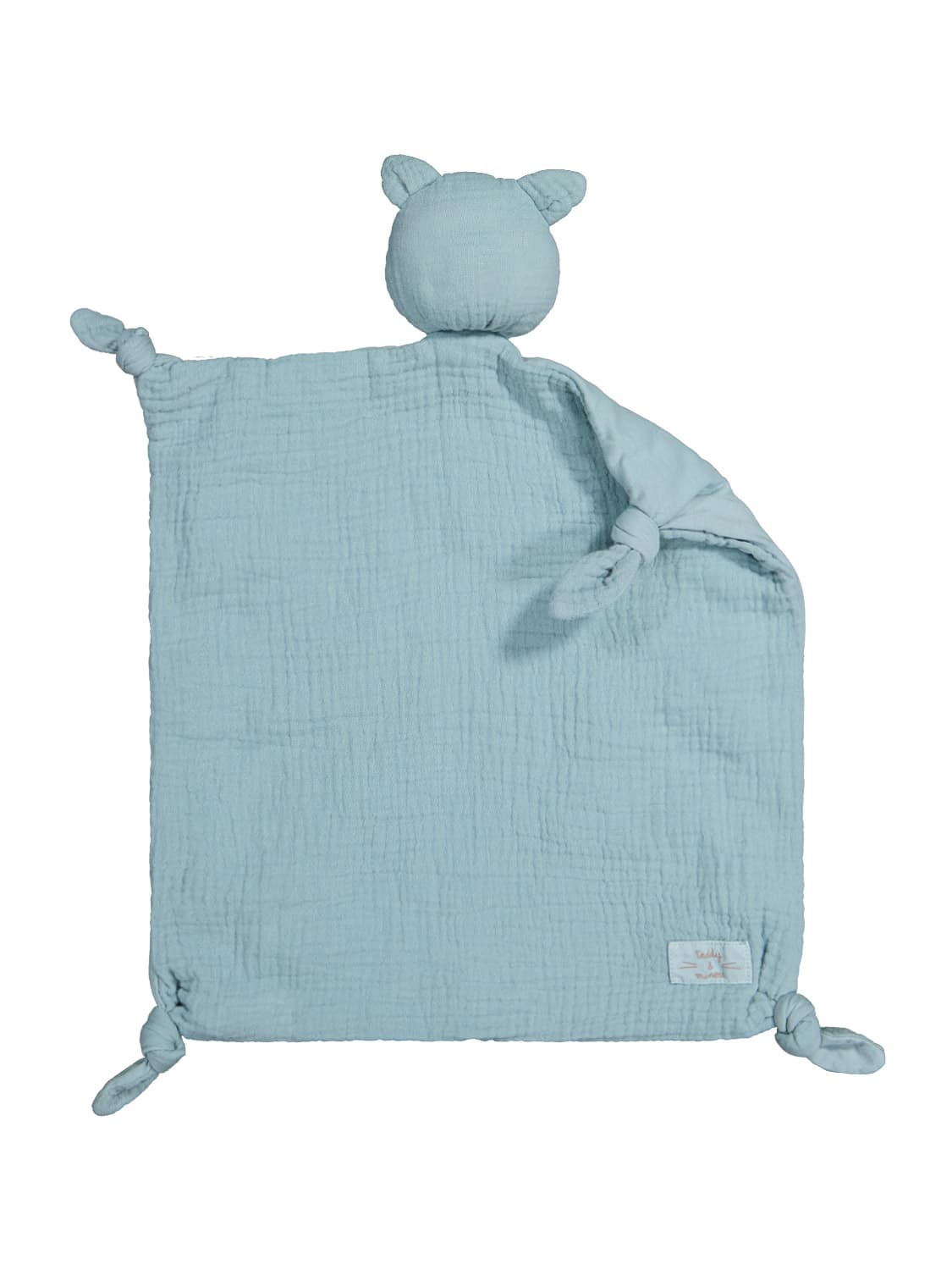 Teddy & Minou Kids cuddly cloth Blue in Blue 6505046132-1.jpg | NICKIS.com