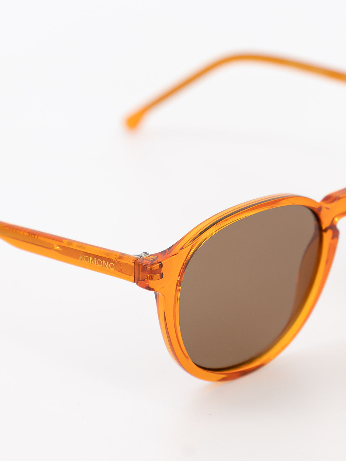 KOMONO Kids Sunglasses Liam Anise Orange in Orange 6505229771-3.jpg | NICKIS.com