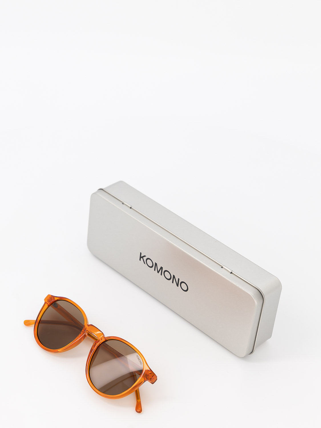 KOMONO Kids Sunglasses Liam Anise Orange in Orange 6505229771-4.jpg | NICKIS.com