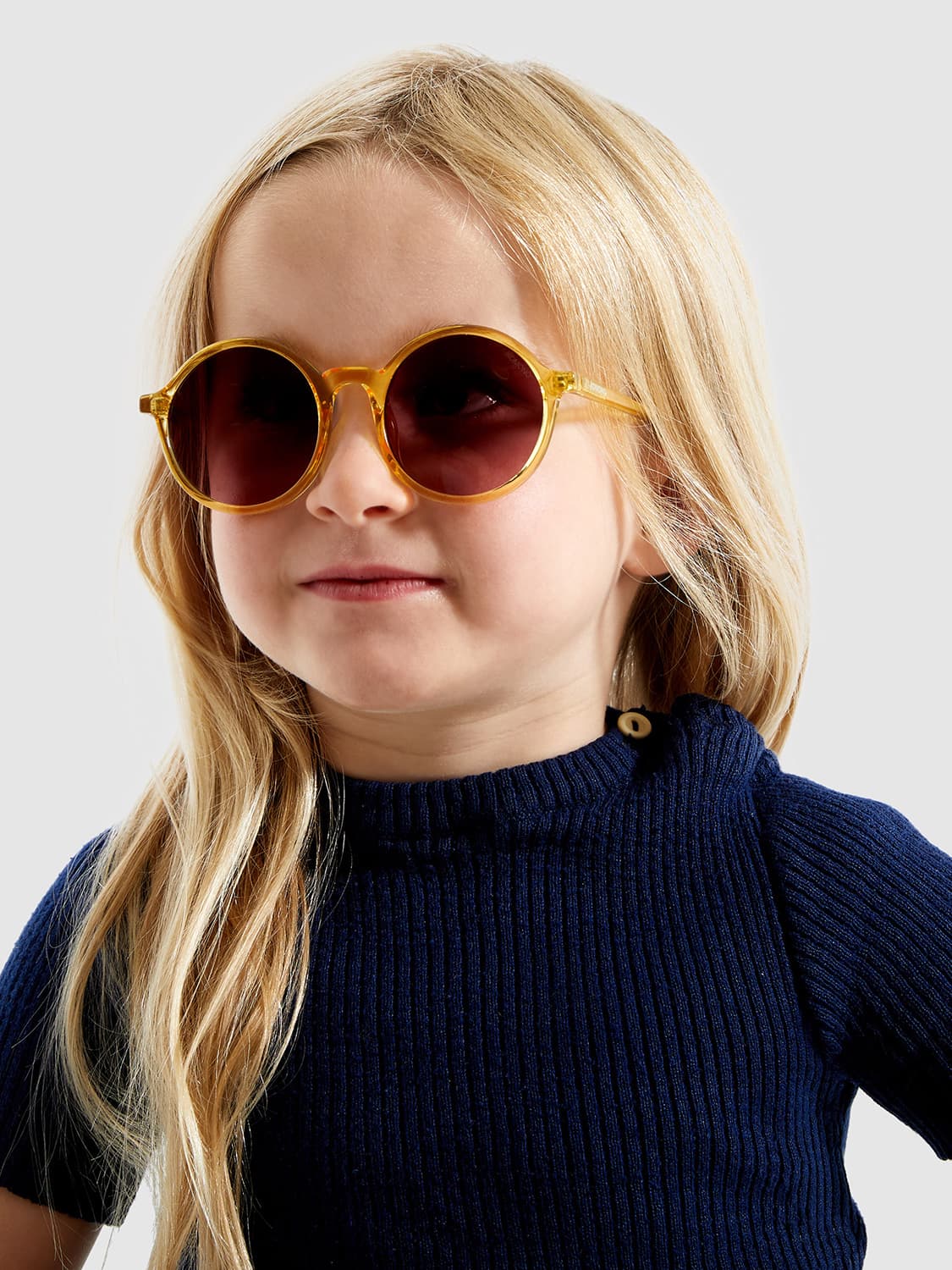 KOMONO Kids Sunglasses Madison Yellow Yellow in Yellow 6506044462-8.jpg | NICKIS.com