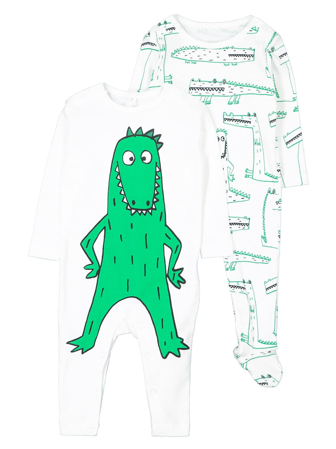 Stella McCartney Kids Kids babygrow White in White 6506239144-1.jpg | NICKIS.com