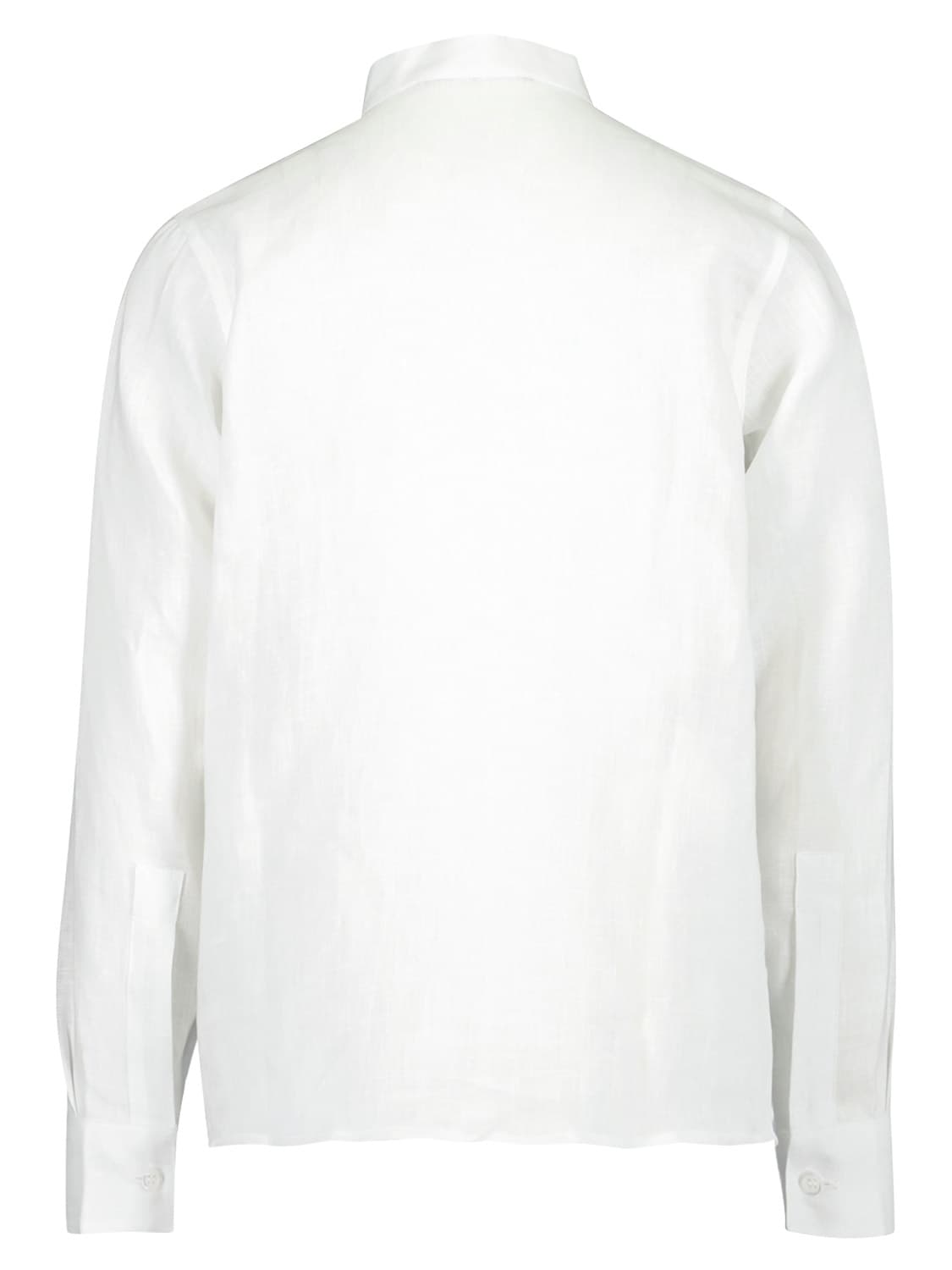 Dal Lago Kids shirt Linen Syd White in White 6507964706-4.jpg | NICKIS.com