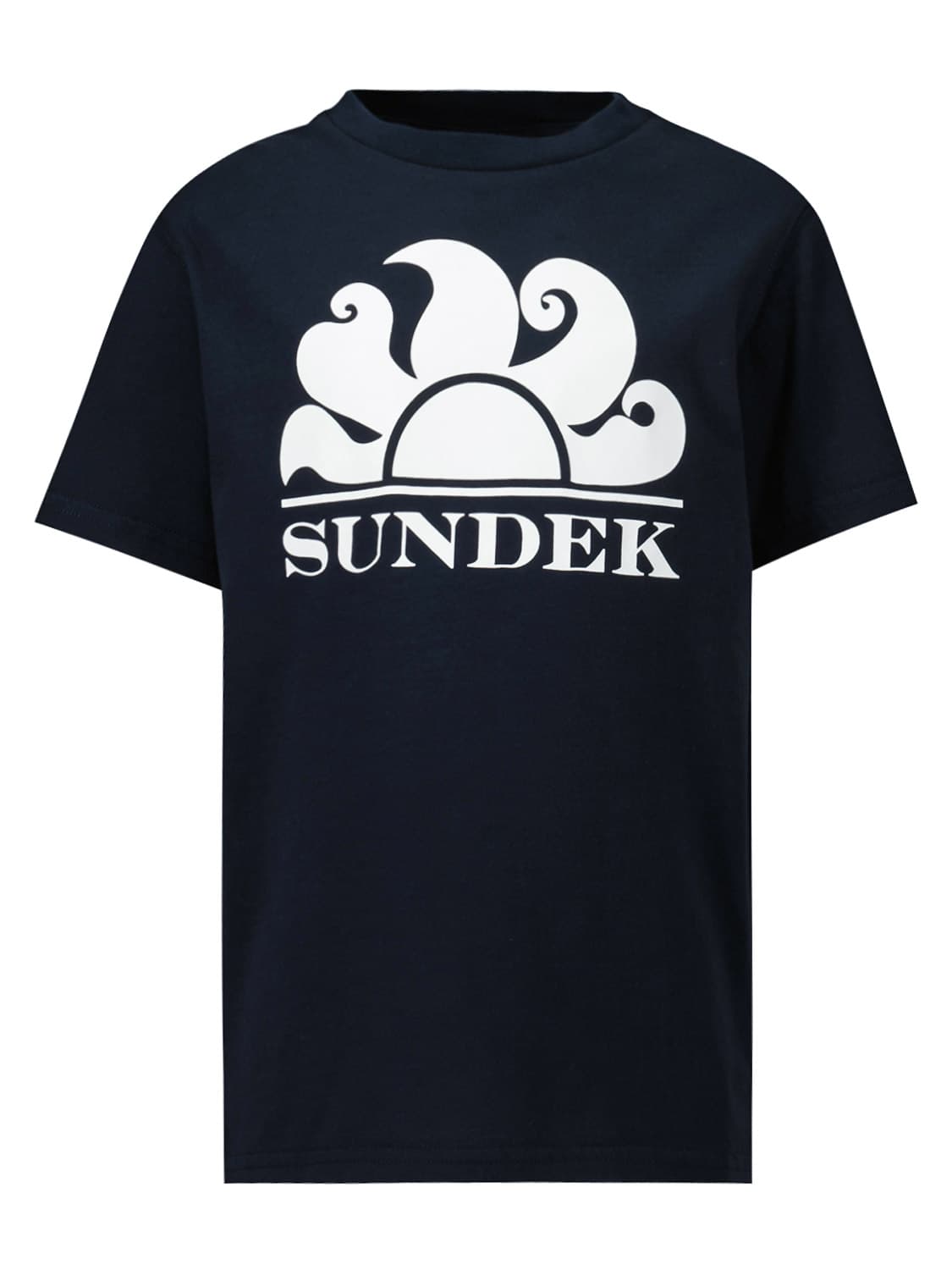 Sundek Kids t-shirt New Simeon Logo Blue in Blue 6508116901-1.jpg | NICKIS.com