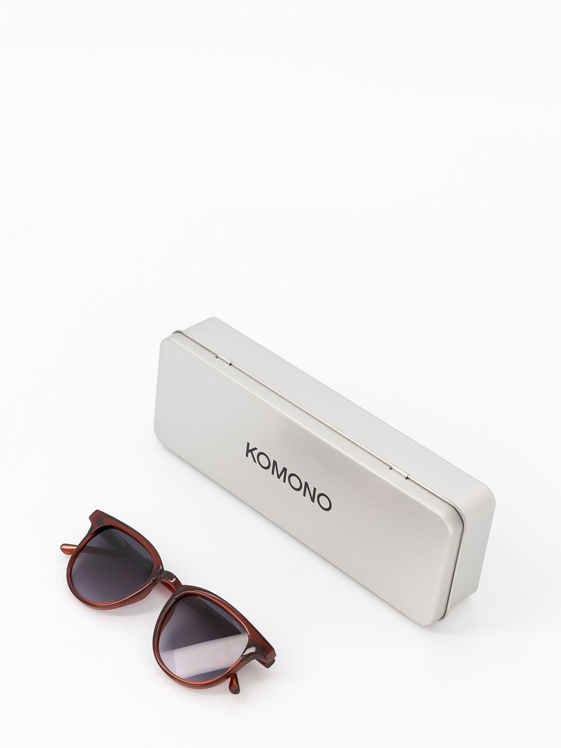 KOMONO Kids Sunglasses Francis Junior Burgundy Red in Red 6508212450-4.jpg | NICKIS.com