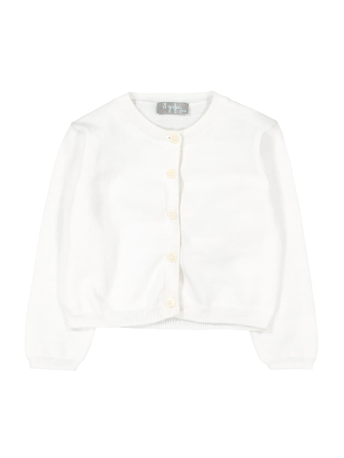 Il Gufo Kids cardigan White in White 6509247244-1.jpg | NICKIS.com