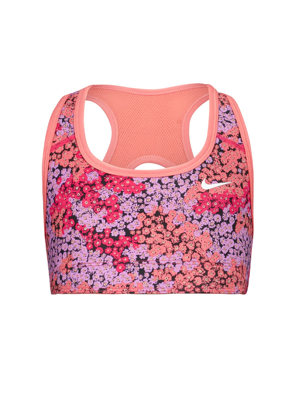 Nike Kids Bustier Dri-FIT Swoosh Coral in Coral 6509694616-1.jpg | NICKIS.com