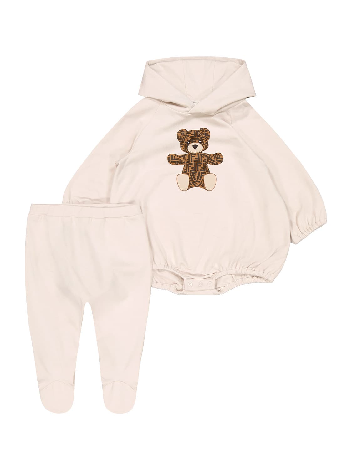 Fendi Kids clothing set Beige in Beige 6600241065-1.jpg | NICKIS.com