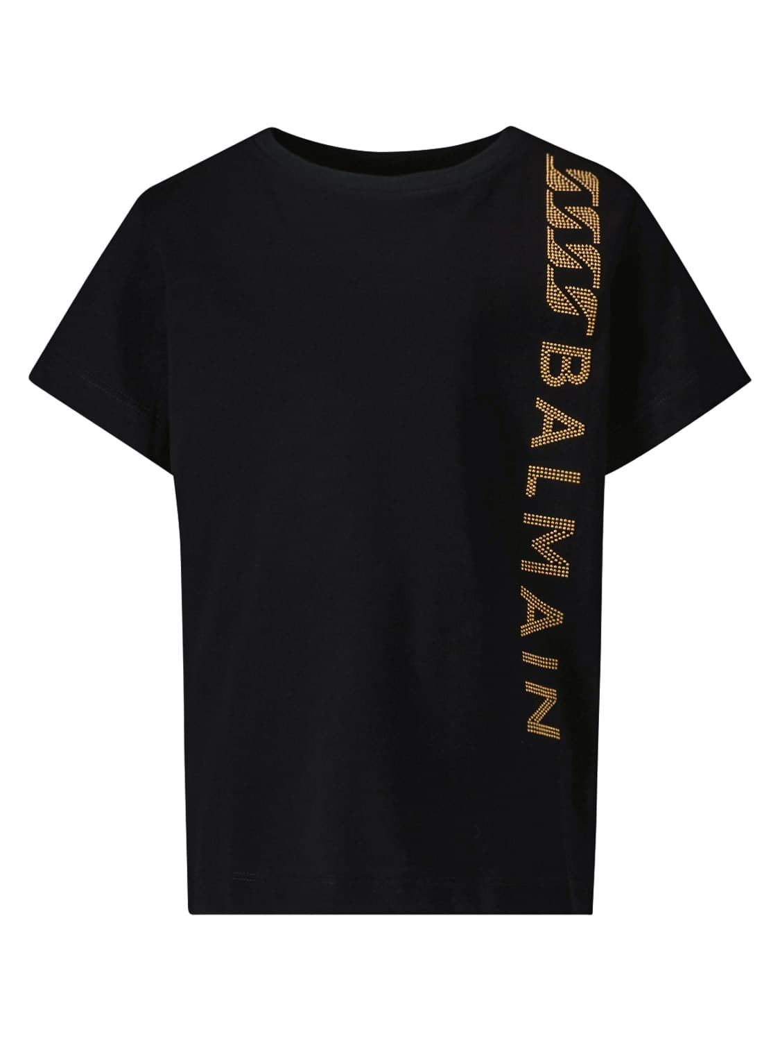 Balmain black t shirt best sale