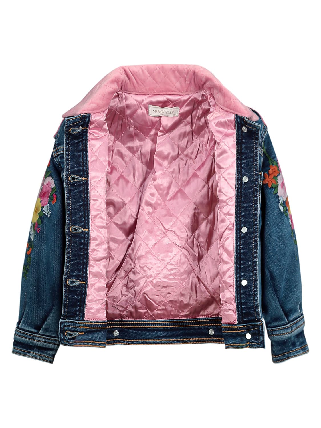 Monnalisa Kids jacket Blue in Blue 6600840174-5.jpg | NICKIS.com