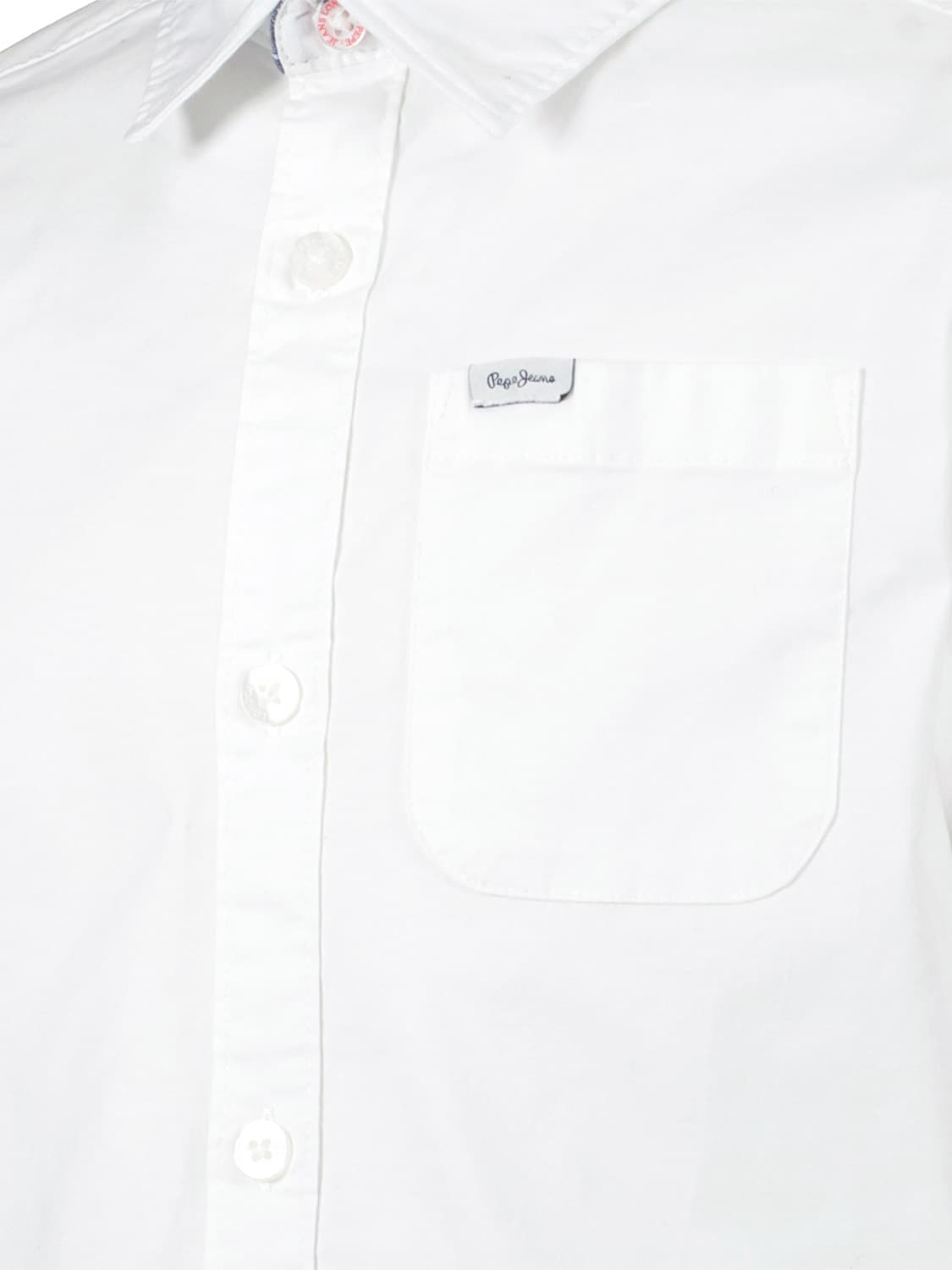 Pepe Jeans Kids shirt Karl White in White 6600900157-5.jpg | NICKIS.com