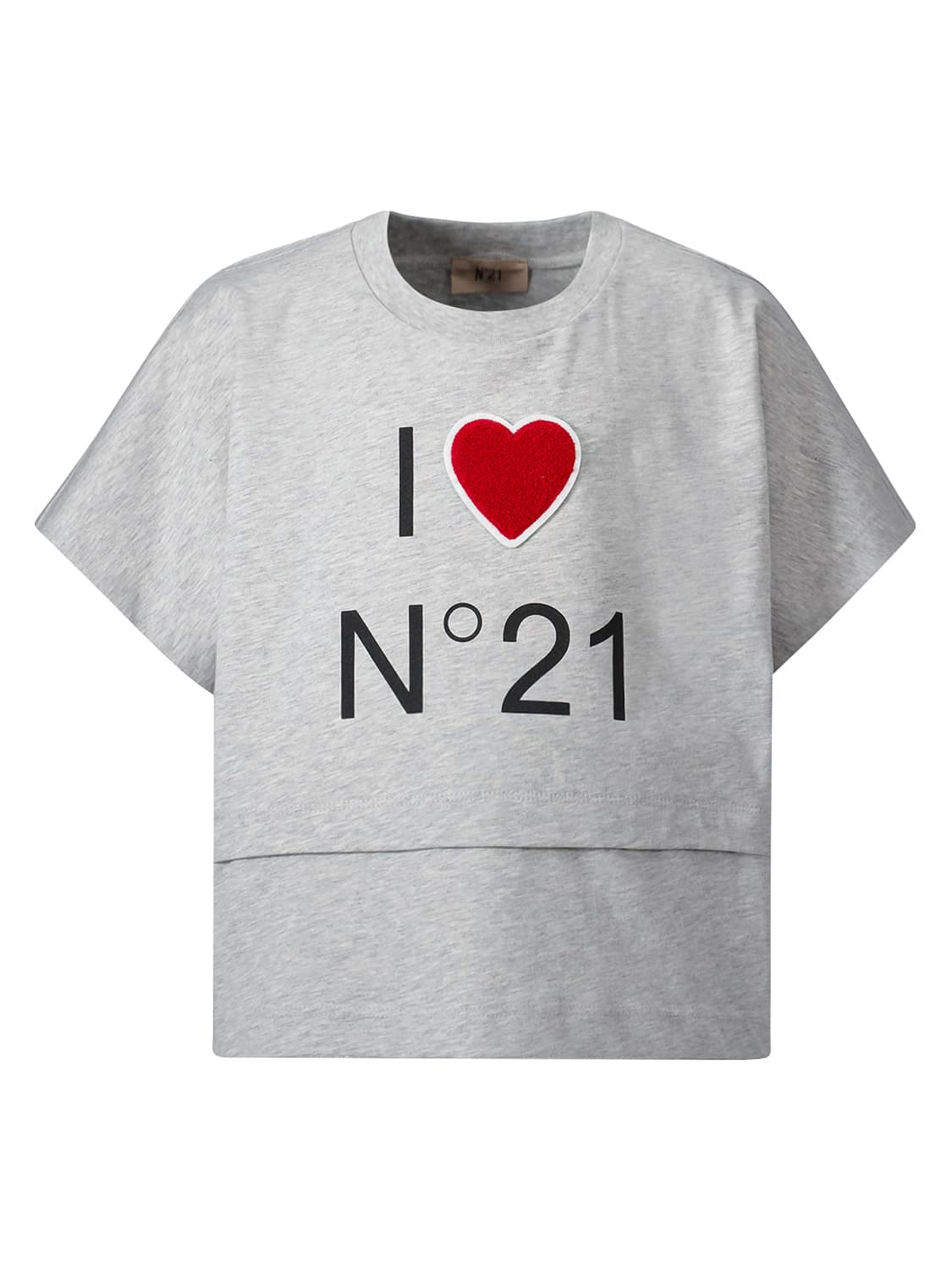 N°21 Kids t-shirt Grey in Grey 6600913374-1.jpg | NICKIS.com