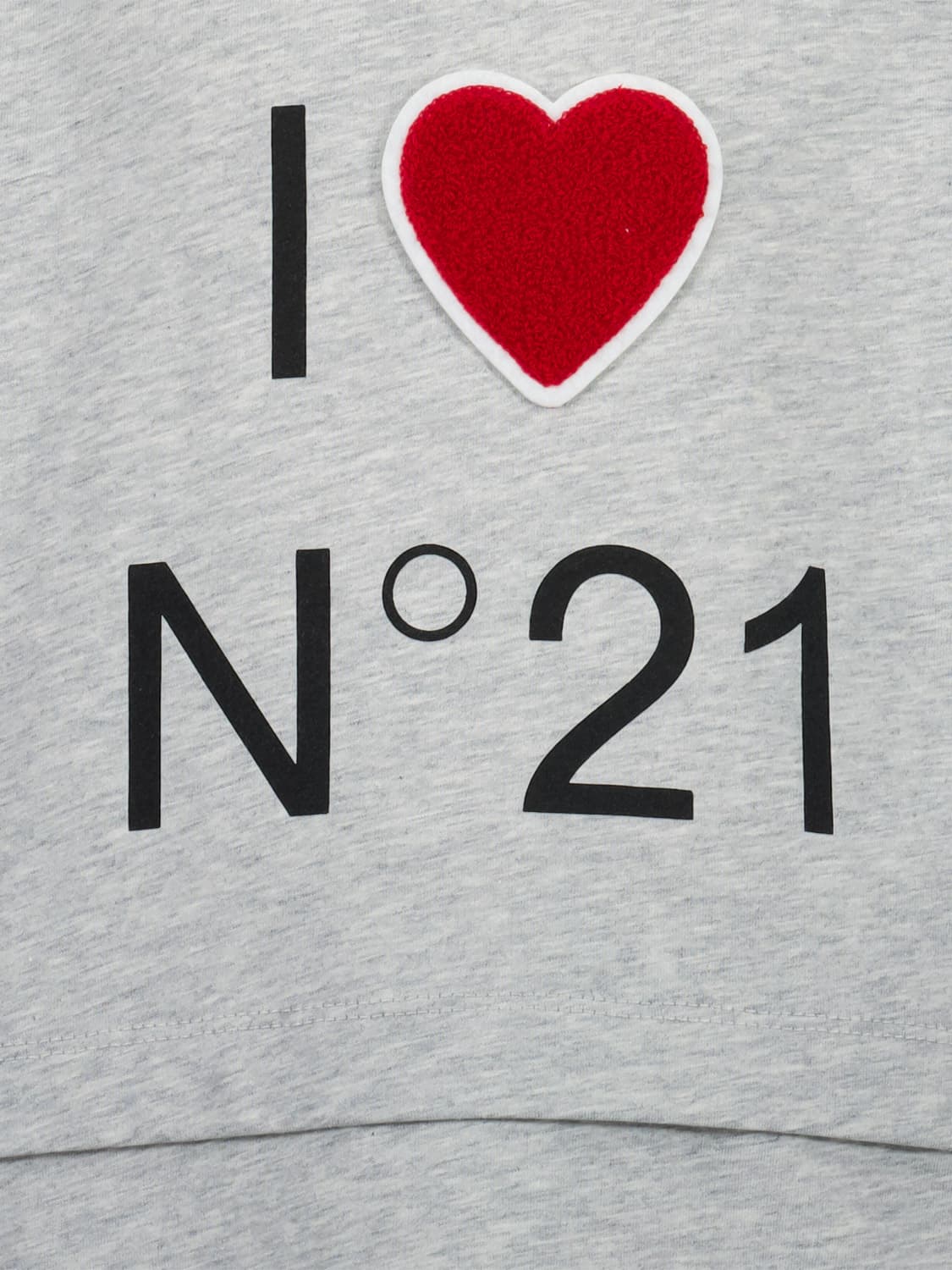 N°21 Kids t-shirt Grey in Grey 6600913374-4.jpg | NICKIS.com