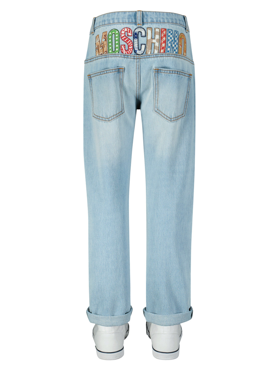 Moschino Kids jeans Blue in Blue 6601008686-6.jpg | NICKIS.com