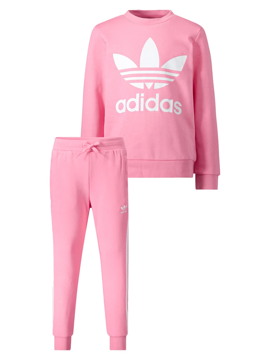 adidas Kids Jogging Suit Fuchsia in Fuchsia 6601133513-1.jpg | NICKIS.com