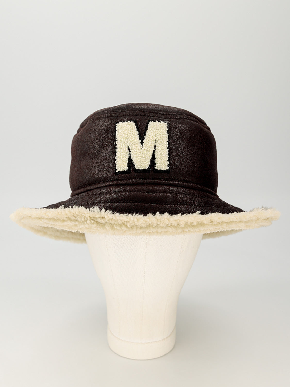 MM6 Maison Margiela Kids hat Brown in Brown 6601767937-2.jpg | NICKIS.com