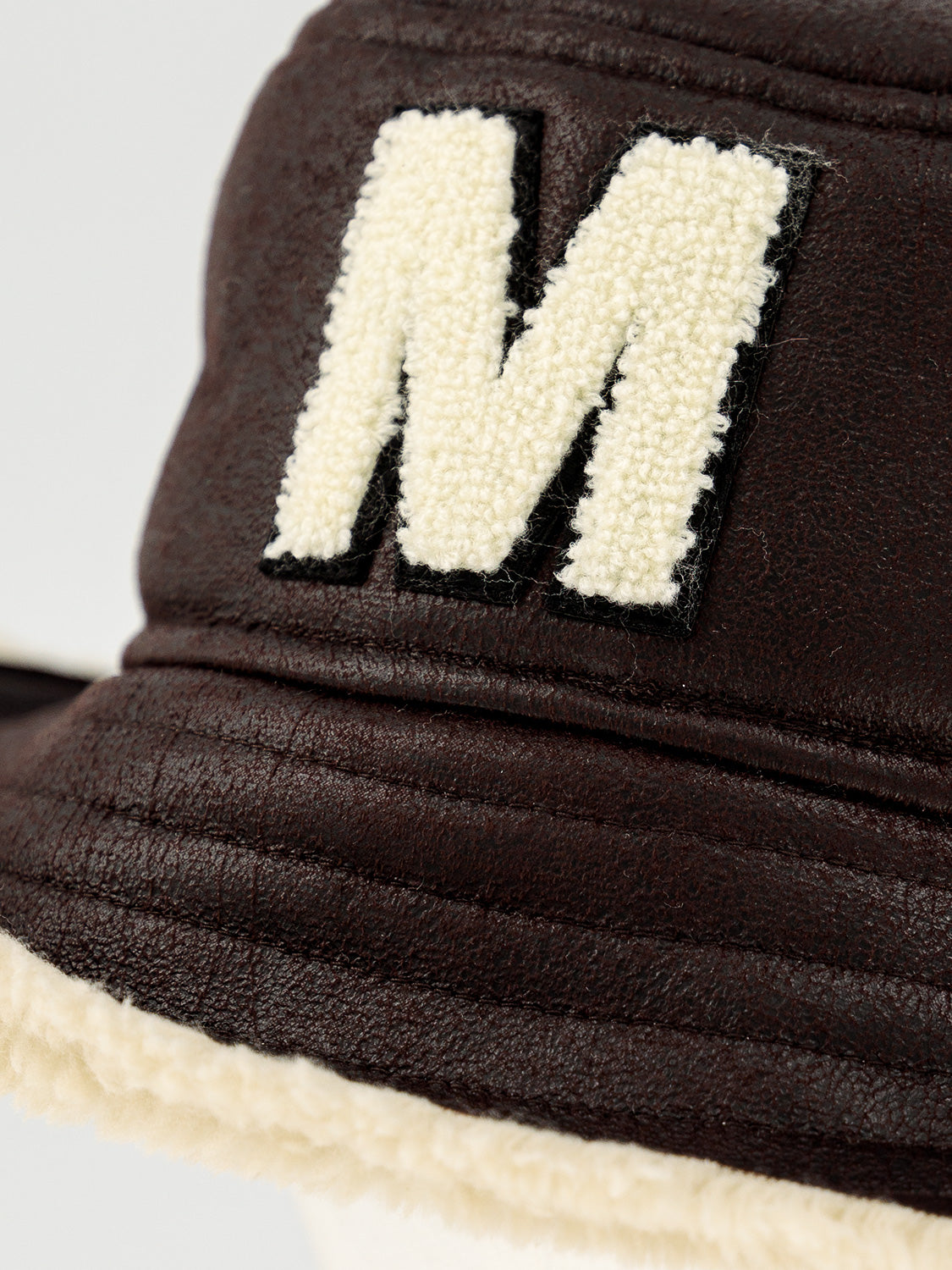 MM6 Maison Margiela Kids hat Brown in Brown 6601767937-5.jpg | NICKIS.com