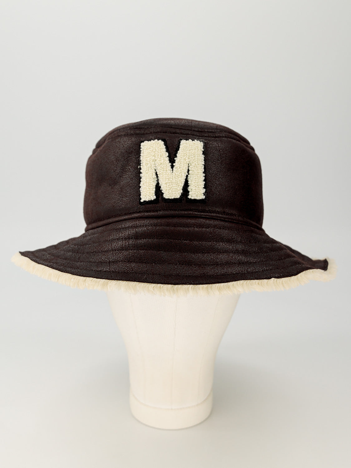 MM6 Maison Margiela Kids hat Brown in Brown 6601767937-6.jpg | NICKIS.com