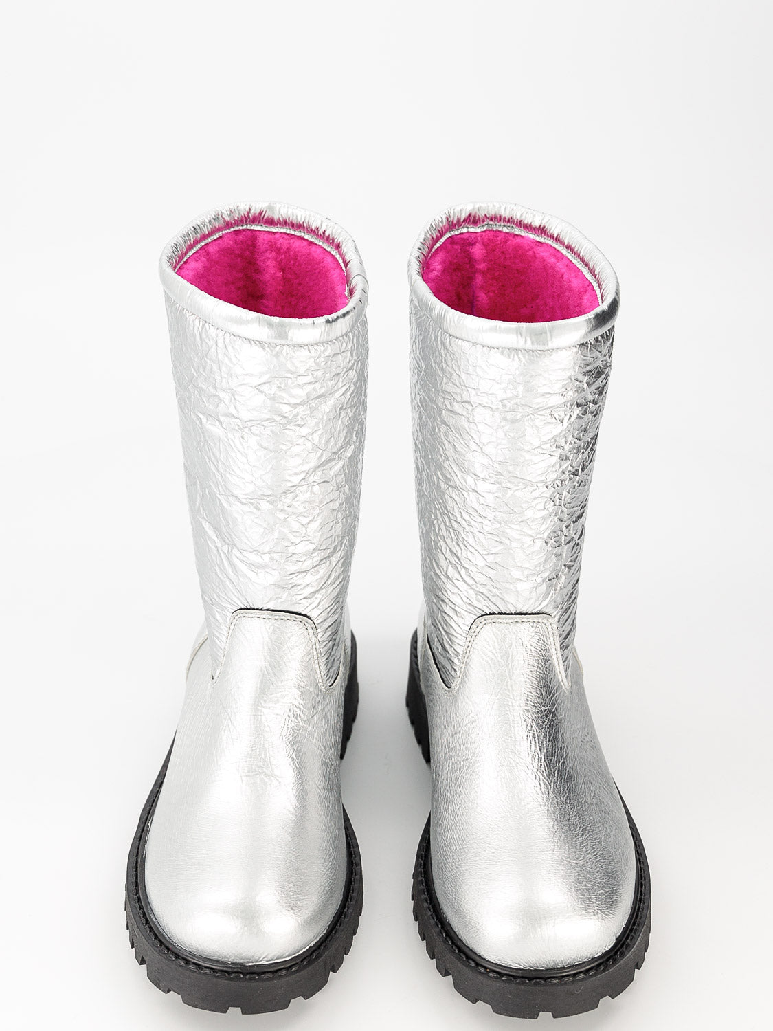 Zecchino d'Oro Kids Boots Silver in Silver 6602145649-4.jpg | NICKIS.com