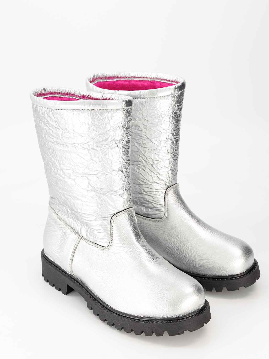 Zecchino d'Oro Kids Boots Silver in Silver 6602145649-5.jpg | NICKIS.com