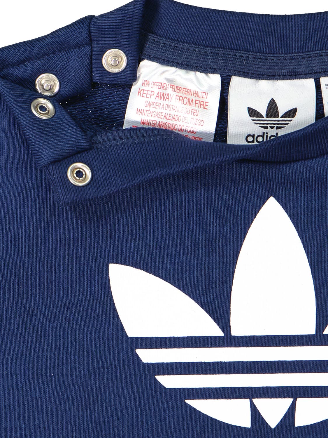 adidas Kids Jogging Suit Blue in Blue 6602231177-7.jpg | NICKIS.com