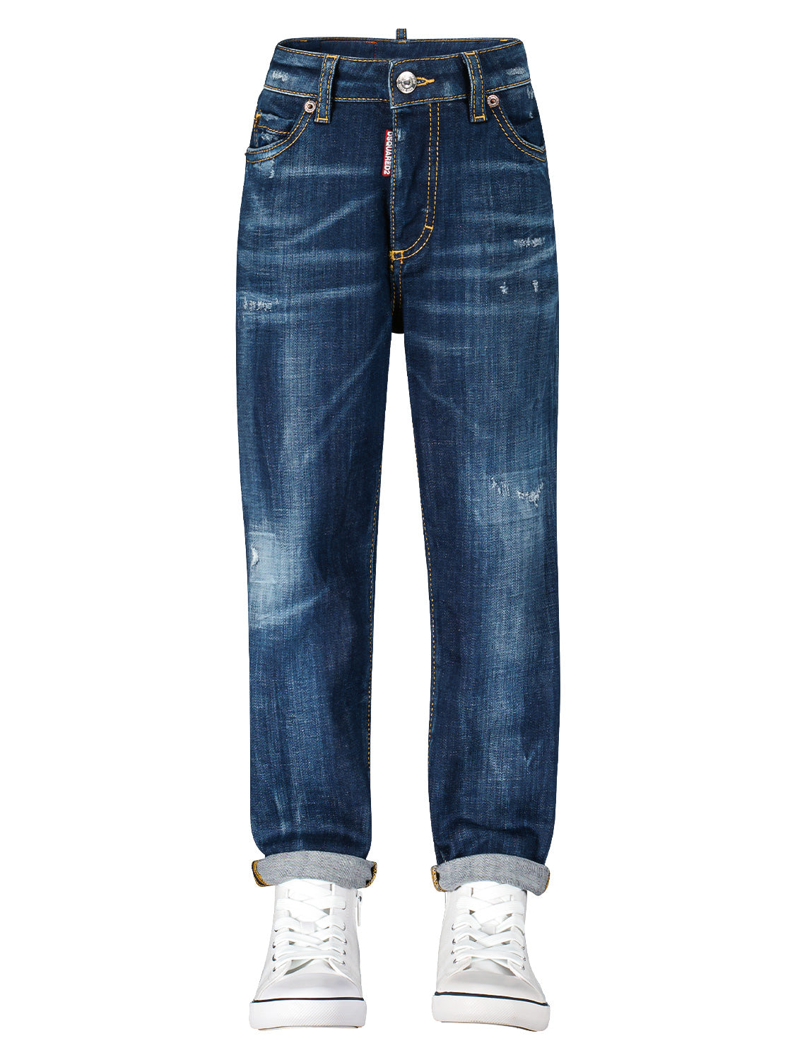 DSQUARED2 Kids jeans Boston Jean Blue in Blue 6602601481-2.jpg | NICKIS.com