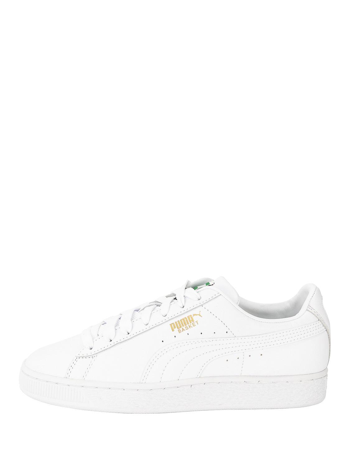 Puma Kids sneakers Basket Classic XXI White in White 6603540219-1.jpg | NICKIS.com