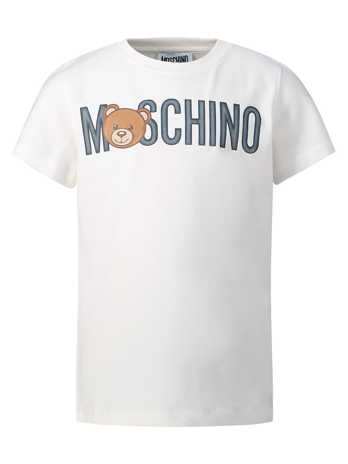 Moschino Kids t-shirt White in White 6604058653-1.jpg | NICKIS.com