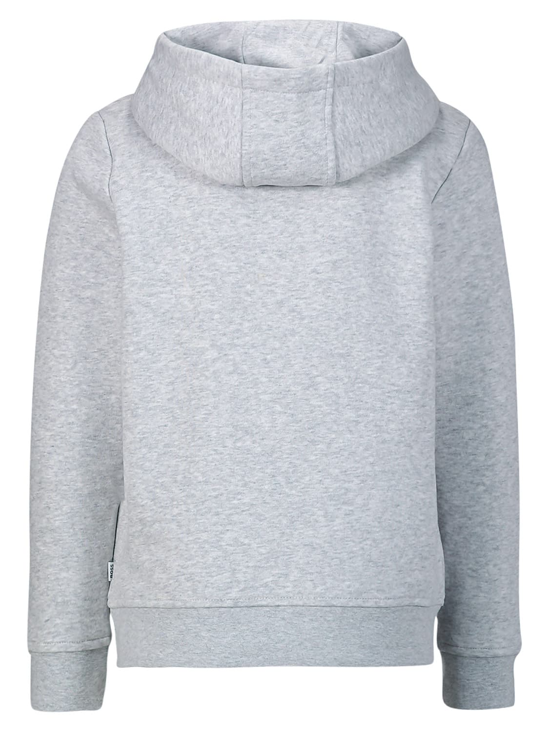 Boss Kids hoodie Grey in Grey 6604144368-4.jpg | NICKIS.com