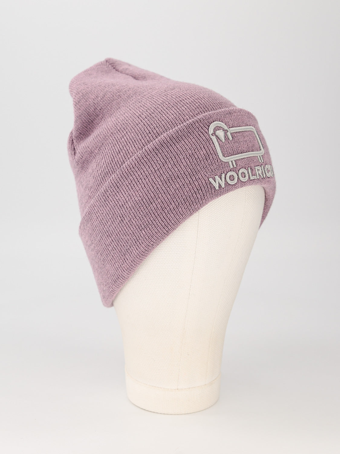 Woolrich Kids beanie Unisex Logo Purple in Purple 6604438969-3.jpg | NICKIS.com