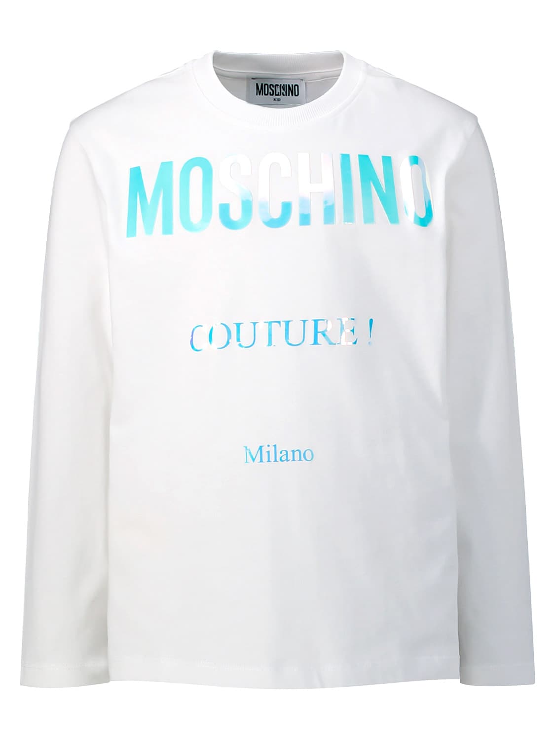 Moschino Kids long-sleeve White in White 6604625807-1.jpg | NICKIS.com