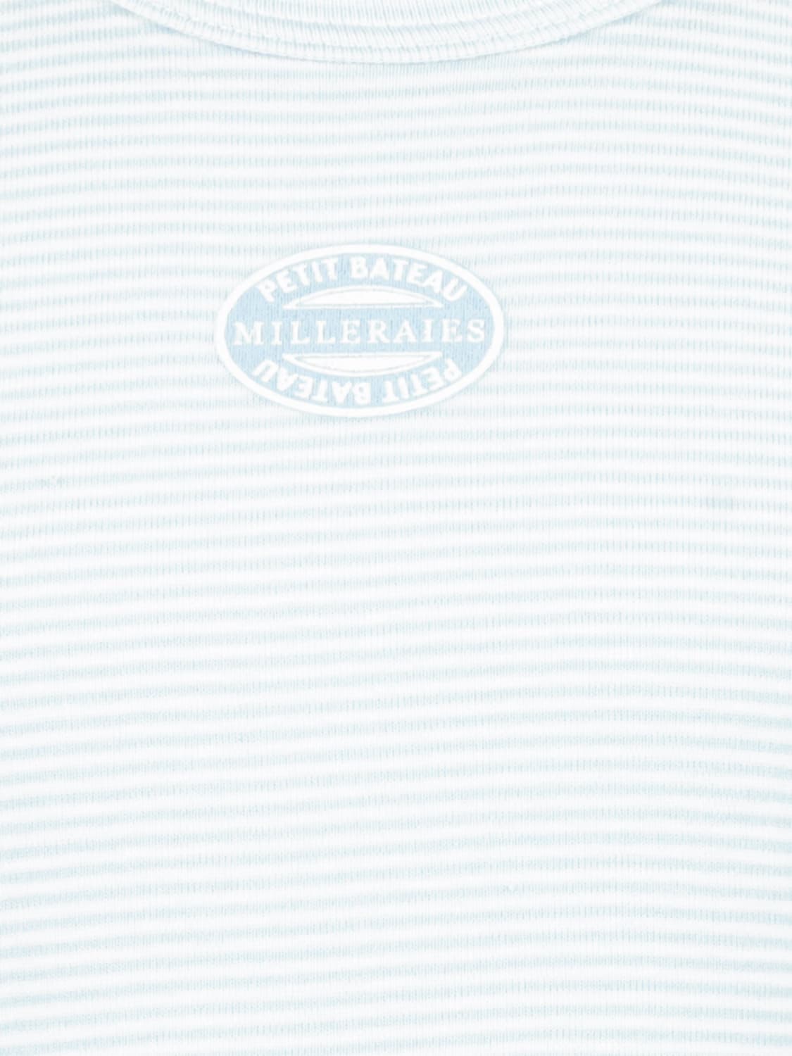 Petit Bateau Kids t-shirt 2-Pack White in White 6604670615-6.jpg | NICKIS.com