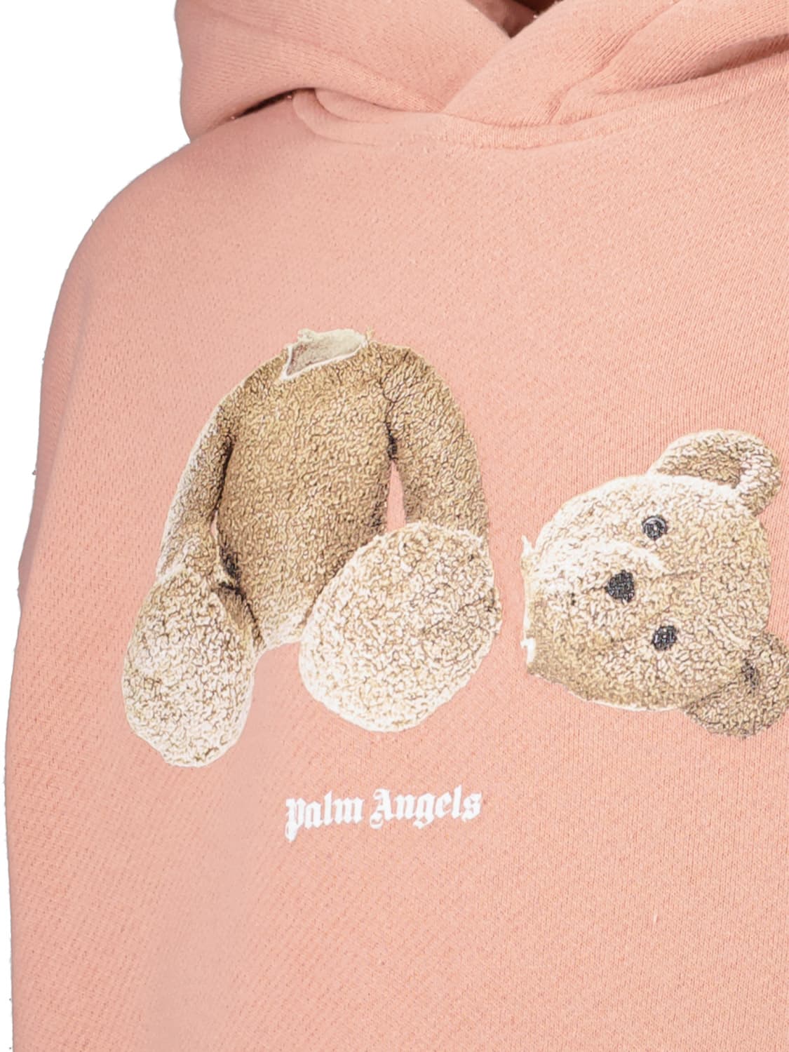 Palm Angels Kids hoodie Bear Apricot in Apricot 6604959308-5.jpg | NICKIS.com