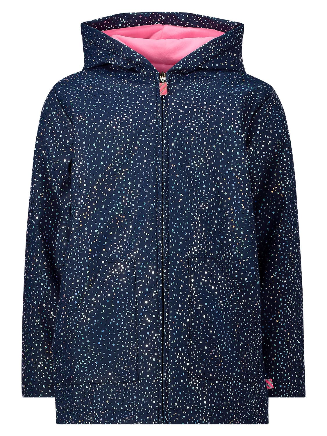 Billieblush Kids Rain Jacket Blue in Blue 6606287736-1.jpg | NICKIS.com