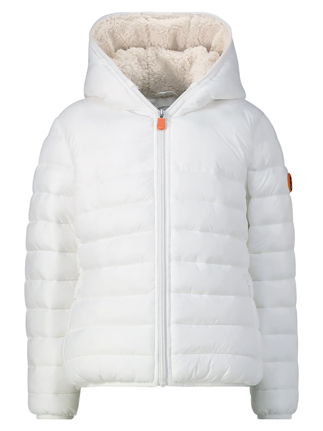 Save the Duck Kids winter jacket Cory White in White 6607019195-1.jpg | NICKIS.com