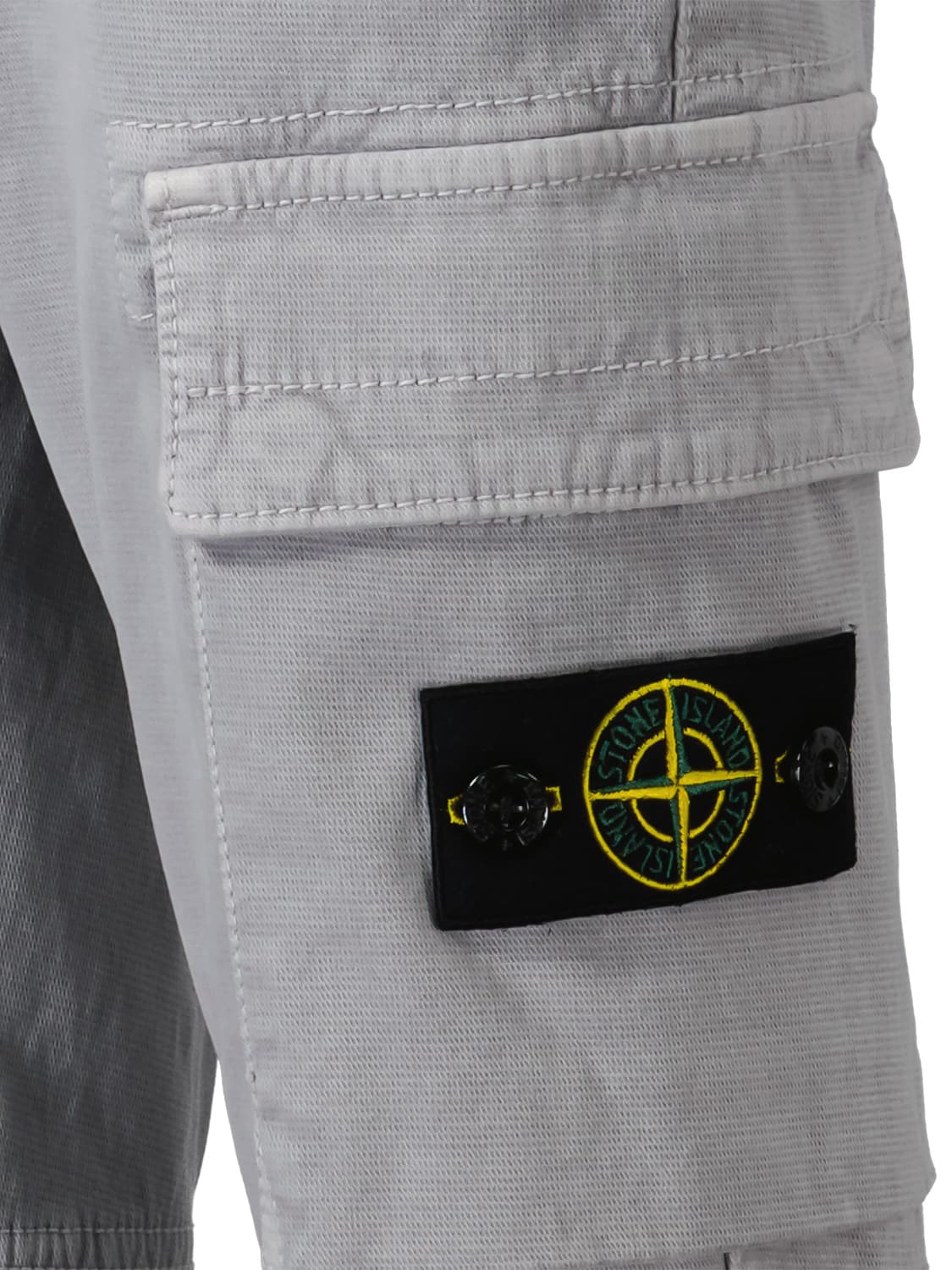 STONE ISLAND JUNIOR Kids pants Grey in Grey 6607019574-5.jpg | NICKIS.com