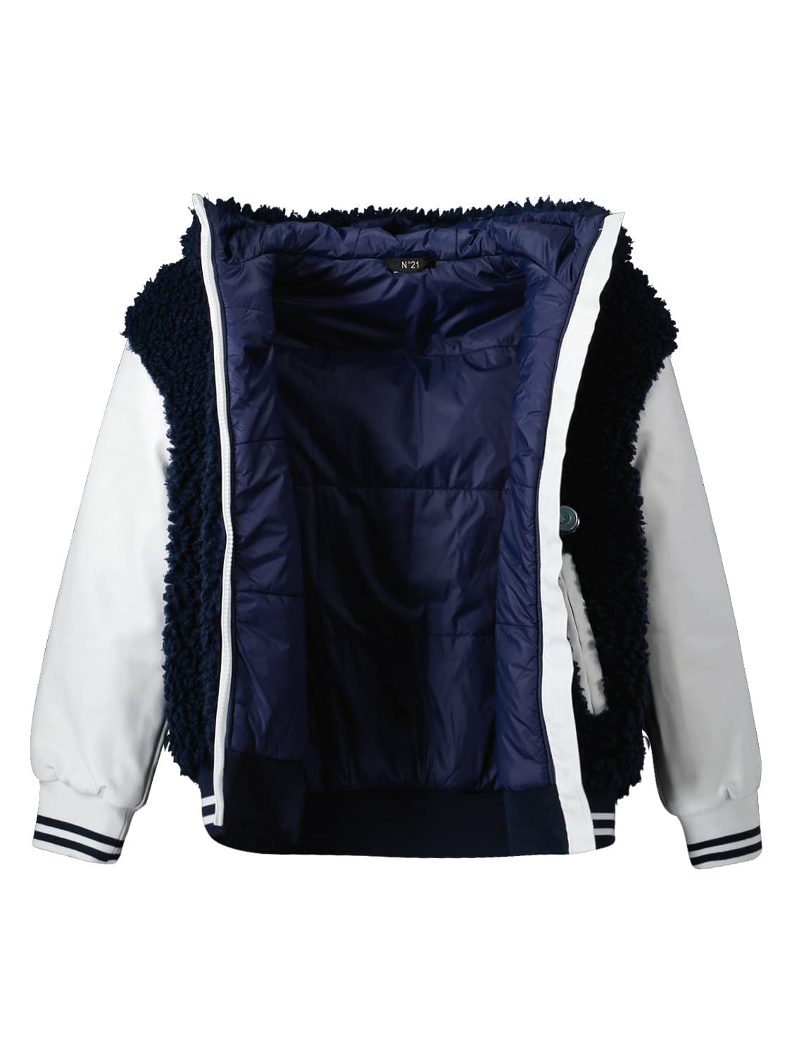 N°21 Kids jacket Blue in Blue 6607157570-6.jpg | NICKIS.com