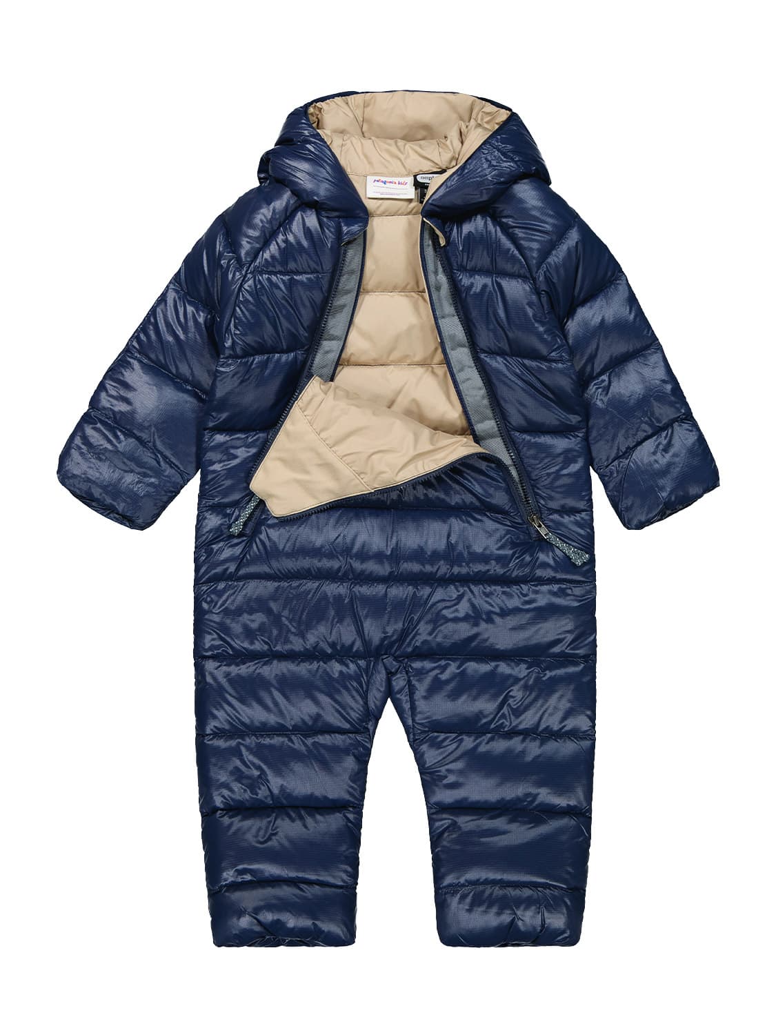 Patagonia Baby Boy Blue Snowsuit popular 3 months down insulated puffer h2no bibs