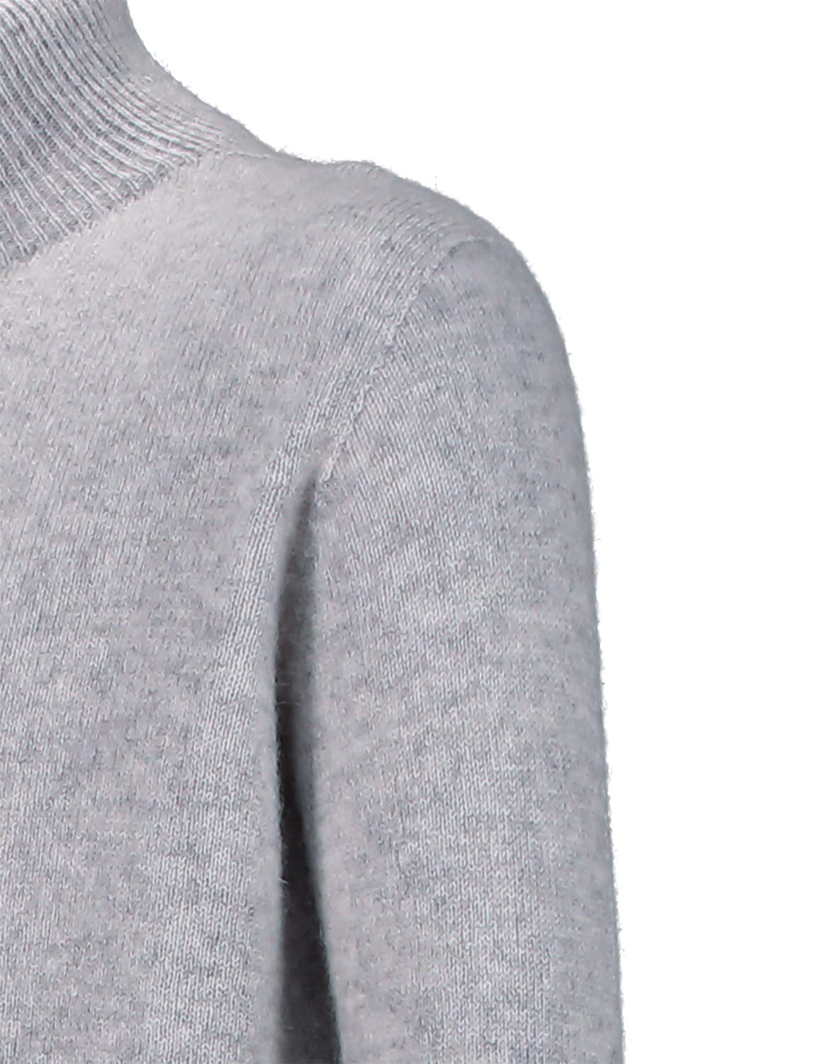 Precious Cashmere Kids Cashmere sweater SUSANNE Grey in Grey 6607603816-4.jpg | NICKIS.com