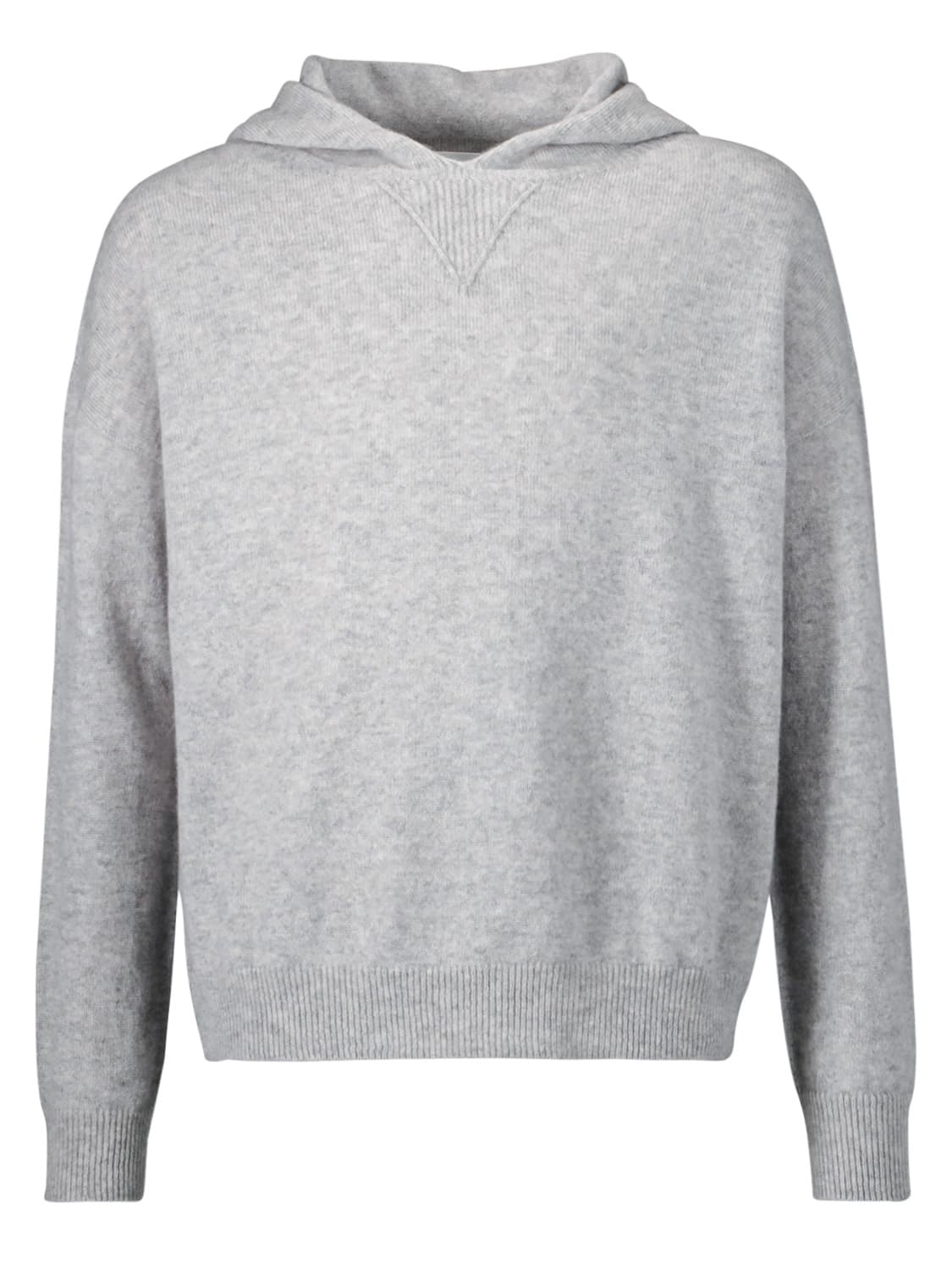 Precious Cashmere Kids Cashmere sweater PAULA Grey in Grey 6608471976-1.jpg | NICKIS.com