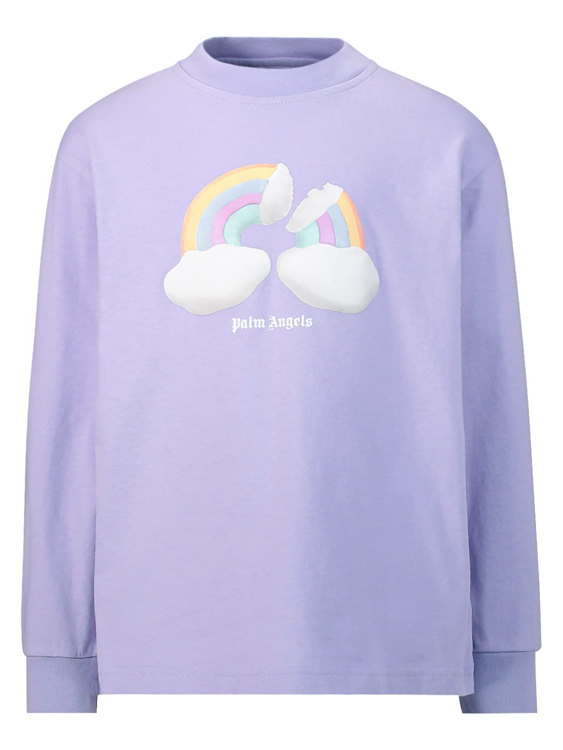 Palm Angels Kids long-sleeve Rainbow Purple in Purple 6608913426-1.jpg | NICKIS.com