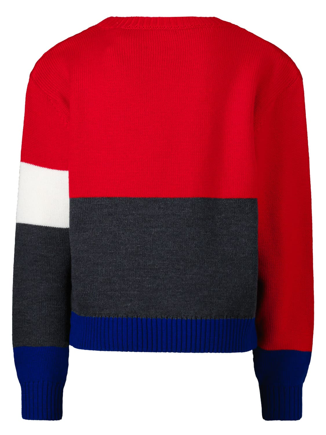 Off-White Kids Kids Sweaters Red in Red 6609091588-4.jpg | NICKIS.com