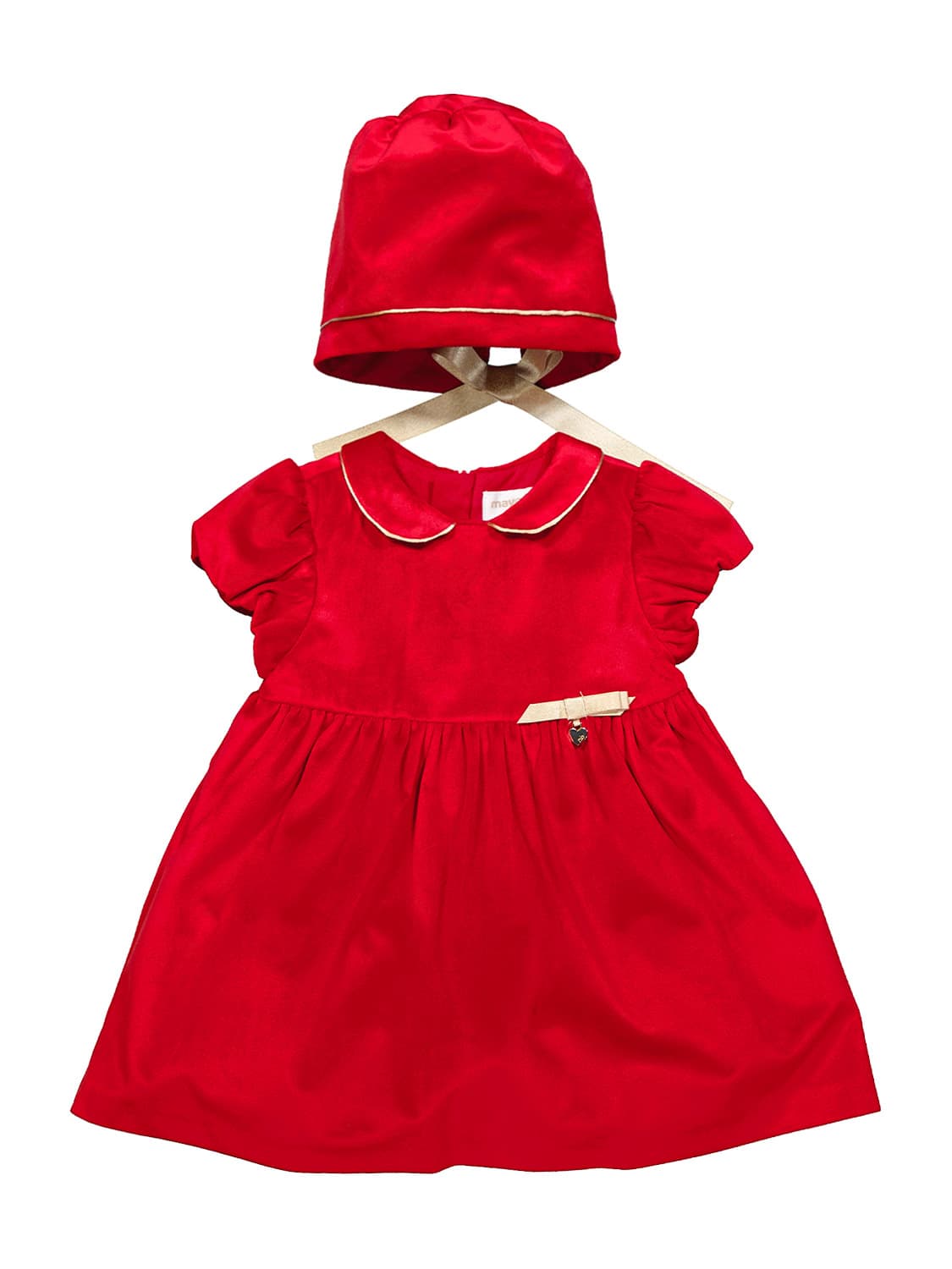 Mayoral Kids dress Red in Red 6609215570-1.jpg | NICKIS.com