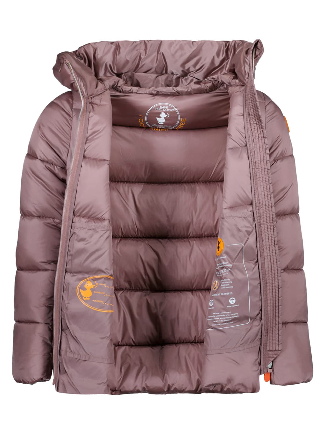 Save the Duck Kids winter jacket Gracie Purple in Purple 6609307729-6.jpg | NICKIS.com