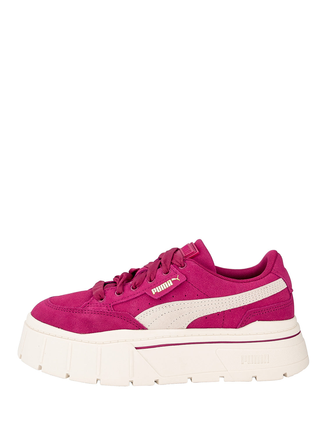 Puma Kids sneakers Mayze Stack Suede Purple in Purple 6609671274-1.jpg | NICKIS.com