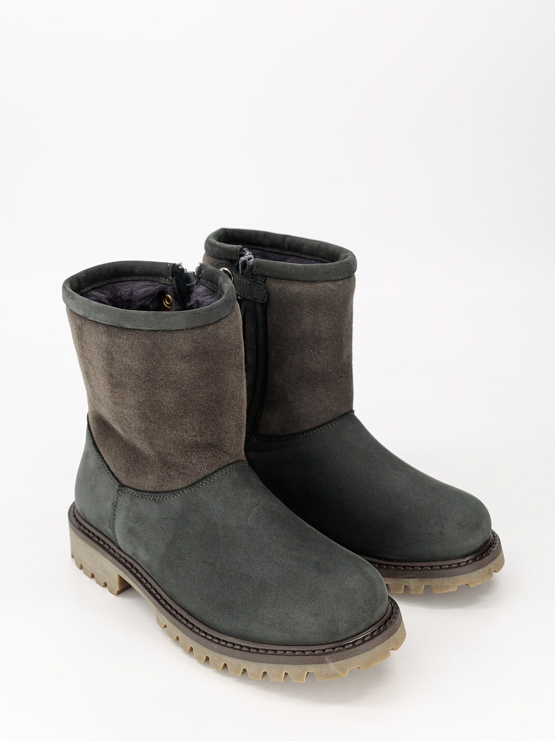 Zecchino d'Oro Kids Boots Grey in Grey 6609867198-5.jpg | NICKIS.com