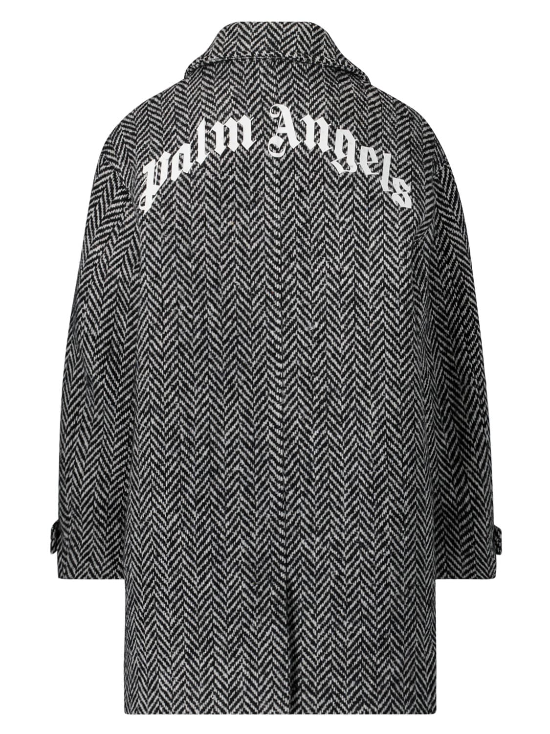 Palm Angels Kids coat Palm Curved Logo  in  6609908120-4.jpg | NICKIS.com